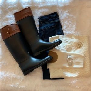 🌧 Chinese Laundry Rainstorm Rubber Rain Boots 🌧